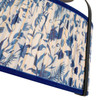 Alora - SF675213MBBL - One Light Semi-Flush Mount - Scout - Matte Black/Blue Linen