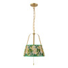 Alora - PD675213BGGL - Two Light Pendant - Scout - Brushed Gold/Green Linen