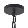 Alora - PD651012MBAM - One Light Pendant - Farrah - Matte Black/Amber