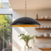 Alora - PD423028MB - One Light Pendant - Grant - Matte Black