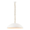 Alora - PD423028AW - One Light Pendant - Grant - Antique White