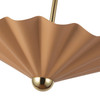 Alora - PD354016PEC - LED Pendant - Furrow - Peach