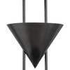 Alora - PD341548STA - Five Light Pendant - Versus - Aged Steel