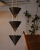 Alora - PD341328UB - Three Light Pendant - Versus - Urban Bronze