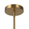 Alora - LP445242BGWL - Two Light Linear Pendant - Sloan - Brushed Gold/White Linen