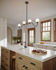Alora - LP408148MB - Four Light Linear Pendant - Beckett - Matte Black