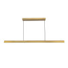 Alora - LP403148BG - LED Linear Pendant - Dottie - Brushed Gold
