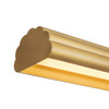 Alora - LP403148BG - LED Linear Pendant - Dottie - Brushed Gold