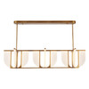 Alora - LP336359VB - LED Linear Pendant - Anders - Vintage Brass