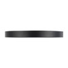 Alora - FM653009MBAR - LED Flush Mount - Evelyn - Matte Black/Alabaster