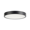 Alora - FM653007MBAR - LED Flush Mount - Evelyn - Matte Black/Alabaster