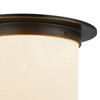 Alora - FM360118UBAR - One Light Flush Mount - Mineral - Urban Bronze/Alabaster
