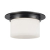 Alora - FM360115UBAR - Two Light Flush Mount - Mineral - Urban Bronze/Alabaster