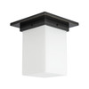 Alora - FM356808UBOP - One Light Flush Mount - Mineral - Urban Bronze/Matte Opal Glass