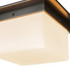 Alora - FM356115UBOP - Two Light Flush Mount - Mineral - Urban Bronze/Matte Opal Glass