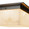 Alora - FM356115UBAR - Two Light Flush Mount - Mineral - Urban Bronze/Alabaster