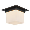 Alora - FM356085UBOP - One Light Flush Mount - Mineral - Urban Bronze/Matte Opal Glass