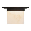 Alora - FM356085UBAR - One Light Flush Mount - Mineral - Urban Bronze/Alabaster