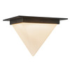 Alora - FM345119UBOP - One Light Flush Mount - Mineral - Urban Bronze/Matte Opal Glass