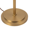 Alora - FL445368BGWL - Three Light Floor Lamp - Sloan - Brushed Gold/White Linen
