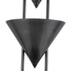 Alora - FL341367STA - Three Light Floor Lamp - Versus - Aged Steel