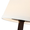 Alora - CH445330MBWL - Three Light Chandelier - Sloan - Matte Black/White Linen