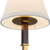 Alora - CH445330BGWL - Three Light Chandelier - Sloan - Brushed Gold/White Linen