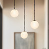 Alora - CH363103UBCDG - LED Chandelier - Petra - Urban Bronze/Cloud Glass