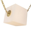 Alora - CH360105PTBOP - LED Chandelier - Mineral - Patina Brass/Opal Glass