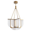 Alora - CH336429VB-UNV - LED Chandelier - Anders - Vintage Brass