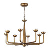 Alora - CH313830VB - LED Chandelier - Spade - Vintage Brass