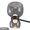 Alora - CH310336UBSM - LED Chandelier - Sutton - Urban Bronze/Smoked Glass