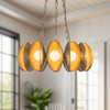 Alora - CH305725VB - LED Chandelier - Cortez - Vintage Brass