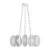 Alora - CH305725AW - LED Chandelier - Cortez - Antique White