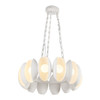 Alora - CH305725AW - LED Chandelier - Cortez - Antique White