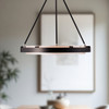 Alora - PD302724CBSS-UNV-010 - LED Pendant - Duo - Classic Black/Silver Shimmer