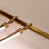 Alora - LP317448VB-UNV - LED Linear Pendant - Aryas - Vintage Brass