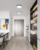 Alora - FM554015MB-5CCT - LED Flush Mount - Adelaide - Matte Black