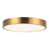 Alora - FM554015AG-5CCT - LED Flush Mount - Adelaide - Aged Gold
