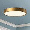 Alora - FM554015AG-5CCT - LED Flush Mount - Adelaide - Aged Gold