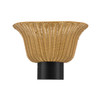 Alora - WV667014MB - One Light Vanity - Rancho - Matte Black