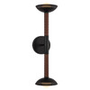 Alora - WV616223MBOP-UNV - LED Wall/Vanity - Arden - Matte Black/Opal Glass