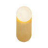 Alora - WV425112BGOP - One Light Vanity - Ariel - Brushed Gold/Opal Glass