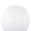 Alora - TL579107BGGR - One Light Table Lamp - Cherise - Brushed Gold/Glossy Ribbed Opal Glass