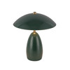 Alora - TL437409PGN - LED Table Lamp - Poppy - Pine Green
