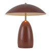 Alora - TL437012BGD - LED Table Lamp - Poppy - Burgundy