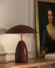 Alora - TL437012BGD - LED Table Lamp - Poppy - Burgundy