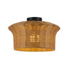 Alora - SF641016MB - One Light Semi-Flush Mount - Kai - Matte Black