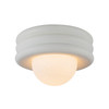 Alora - SF426012AW - One Light Semi-Flush Mount - Harvey - Antique White