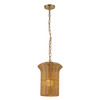 Alora - PD641011BG - One Light Pendant - Kai - Brushed Gold